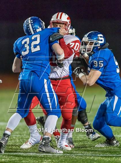 Thumbnail 2 in Norwich Free Academy vs. Southington (CIAC Class LL-Large Final) photogallery.