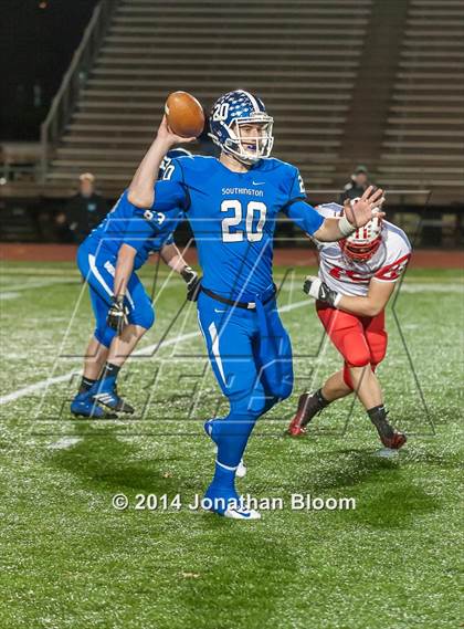 Thumbnail 2 in Norwich Free Academy vs. Southington (CIAC Class LL-Large Final) photogallery.