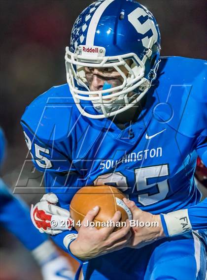 Thumbnail 1 in Norwich Free Academy vs. Southington (CIAC Class LL-Large Final) photogallery.