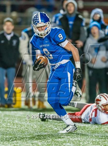 Thumbnail 2 in Norwich Free Academy vs. Southington (CIAC Class LL-Large Final) photogallery.