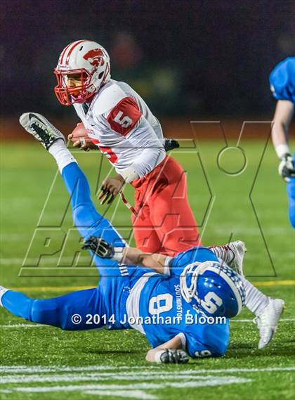 Thumbnail 1 in Norwich Free Academy vs. Southington (CIAC Class LL-Large Final) photogallery.