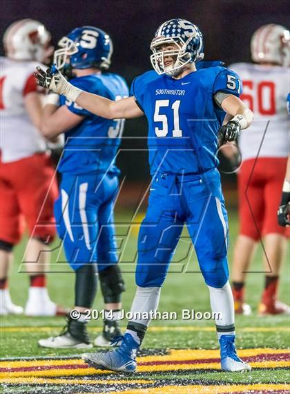 Thumbnail 2 in Norwich Free Academy vs. Southington (CIAC Class LL-Large Final) photogallery.