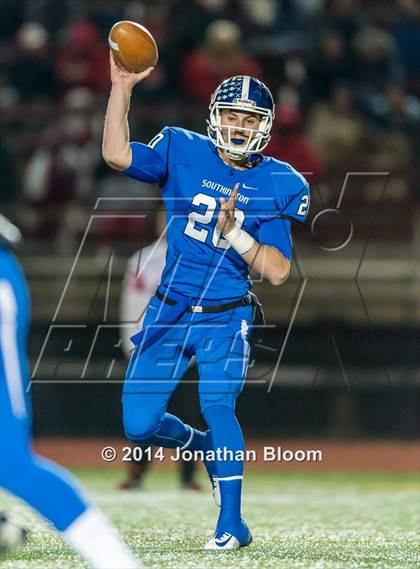 Thumbnail 2 in Norwich Free Academy vs. Southington (CIAC Class LL-Large Final) photogallery.