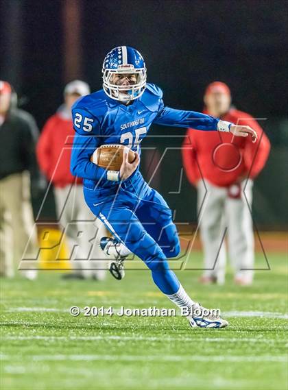 Thumbnail 3 in Norwich Free Academy vs. Southington (CIAC Class LL-Large Final) photogallery.