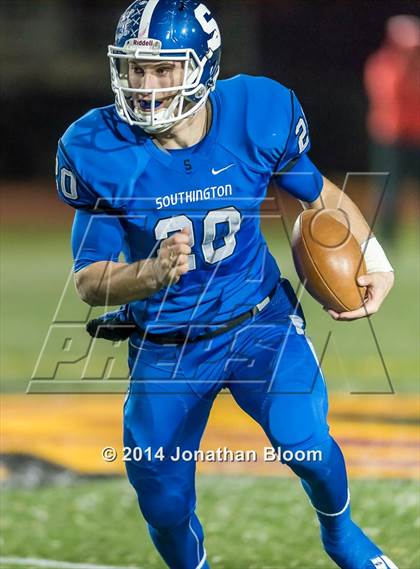 Thumbnail 3 in Norwich Free Academy vs. Southington (CIAC Class LL-Large Final) photogallery.