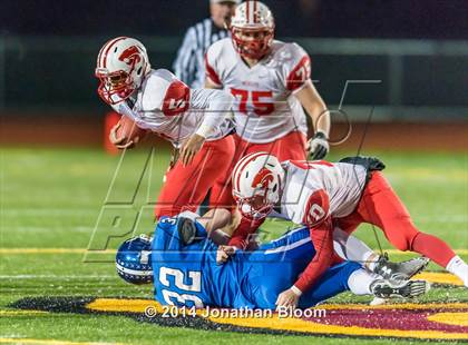 Thumbnail 3 in Norwich Free Academy vs. Southington (CIAC Class LL-Large Final) photogallery.