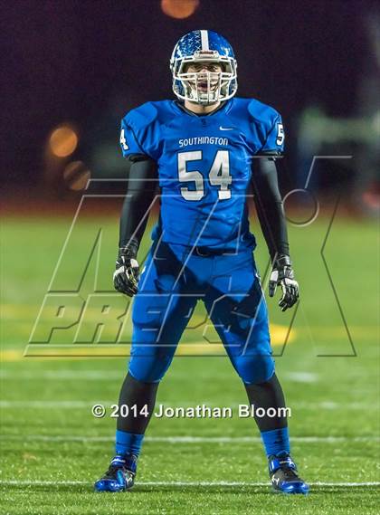 Thumbnail 2 in Norwich Free Academy vs. Southington (CIAC Class LL-Large Final) photogallery.