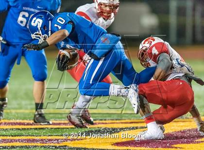Thumbnail 2 in Norwich Free Academy vs. Southington (CIAC Class LL-Large Final) photogallery.