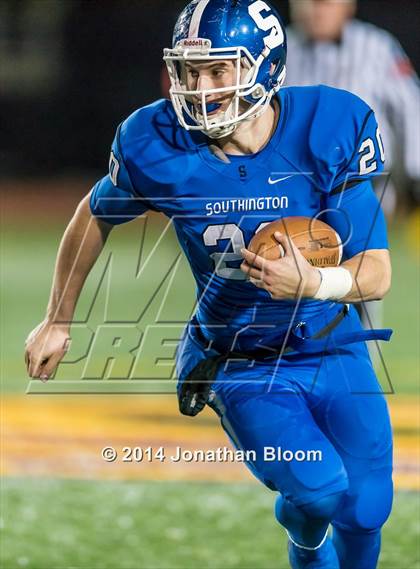 Thumbnail 1 in Norwich Free Academy vs. Southington (CIAC Class LL-Large Final) photogallery.