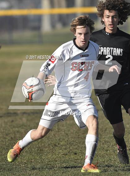 Thumbnail 2 in San Clemente vs. Villa Park (Marina Tournament) photogallery.