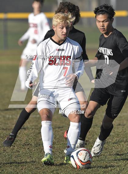 Thumbnail 3 in San Clemente vs. Villa Park (Marina Tournament) photogallery.