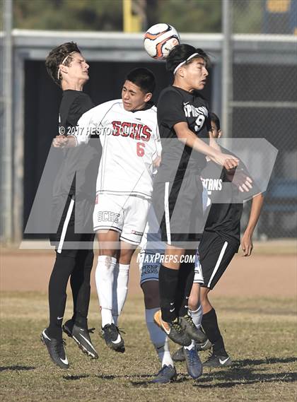 Thumbnail 2 in San Clemente vs. Villa Park (Marina Tournament) photogallery.