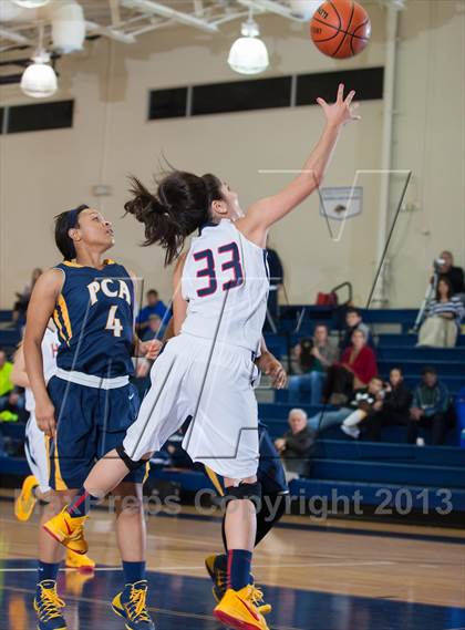 Thumbnail 2 in Dallas HSAA North vs. Prestonwood Christian (Lady Lion Invitational Tournament) photogallery.