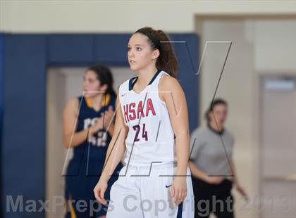 Thumbnail 2 in Dallas HSAA North vs. Prestonwood Christian (Lady Lion Invitational Tournament) photogallery.