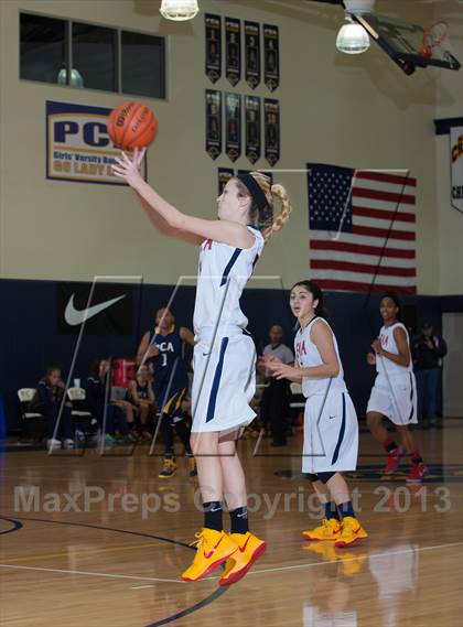 Thumbnail 1 in Dallas HSAA North vs. Prestonwood Christian (Lady Lion Invitational Tournament) photogallery.