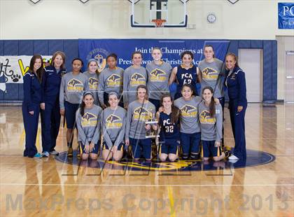 Thumbnail 3 in Dallas HSAA North vs. Prestonwood Christian (Lady Lion Invitational Tournament) photogallery.
