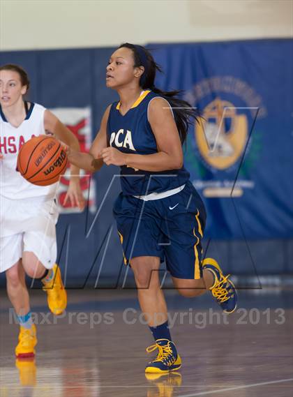 Thumbnail 2 in Dallas HSAA North vs. Prestonwood Christian (Lady Lion Invitational Tournament) photogallery.