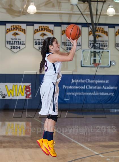 Thumbnail 2 in Dallas HSAA North vs. Prestonwood Christian (Lady Lion Invitational Tournament) photogallery.