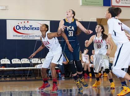 Thumbnail 3 in Dallas HSAA North vs. Prestonwood Christian (Lady Lion Invitational Tournament) photogallery.