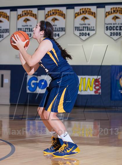 Thumbnail 2 in Dallas HSAA North vs. Prestonwood Christian (Lady Lion Invitational Tournament) photogallery.