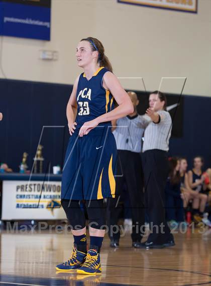 Thumbnail 2 in Dallas HSAA North vs. Prestonwood Christian (Lady Lion Invitational Tournament) photogallery.