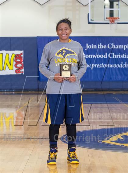 Thumbnail 3 in Dallas HSAA North vs. Prestonwood Christian (Lady Lion Invitational Tournament) photogallery.