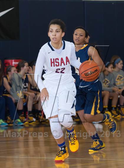 Thumbnail 3 in Dallas HSAA North vs. Prestonwood Christian (Lady Lion Invitational Tournament) photogallery.