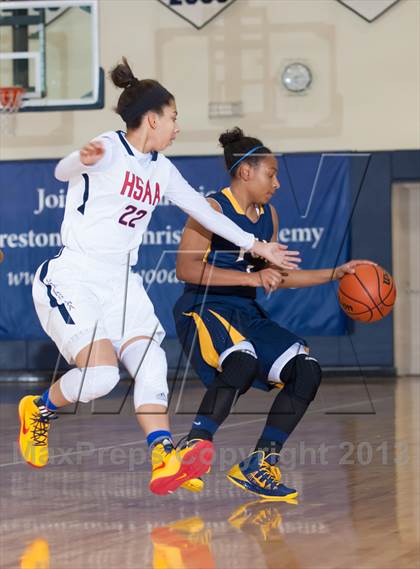 Thumbnail 3 in Dallas HSAA North vs. Prestonwood Christian (Lady Lion Invitational Tournament) photogallery.