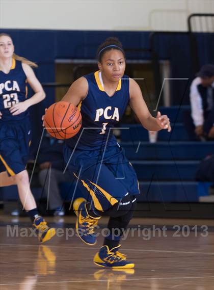 Thumbnail 2 in Dallas HSAA North vs. Prestonwood Christian (Lady Lion Invitational Tournament) photogallery.
