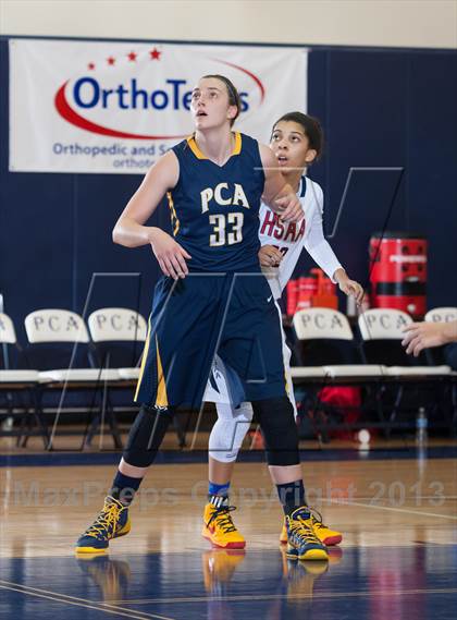 Thumbnail 2 in Dallas HSAA North vs. Prestonwood Christian (Lady Lion Invitational Tournament) photogallery.