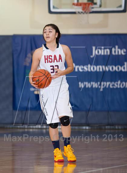 Thumbnail 1 in Dallas HSAA North vs. Prestonwood Christian (Lady Lion Invitational Tournament) photogallery.