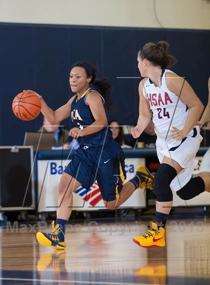 Thumbnail 1 in Dallas HSAA North vs. Prestonwood Christian (Lady Lion Invitational Tournament) photogallery.