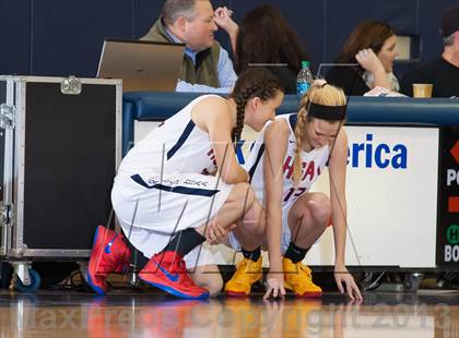Thumbnail 1 in Dallas HSAA North vs. Prestonwood Christian (Lady Lion Invitational Tournament) photogallery.