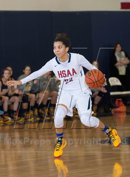 Thumbnail 2 in Dallas HSAA North vs. Prestonwood Christian (Lady Lion Invitational Tournament) photogallery.