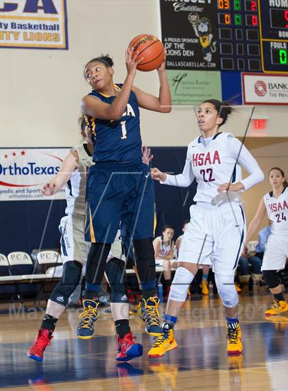 Thumbnail 3 in Dallas HSAA North vs. Prestonwood Christian (Lady Lion Invitational Tournament) photogallery.