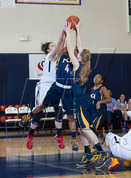 Thumbnail 2 in Dallas HSAA North vs. Prestonwood Christian (Lady Lion Invitational Tournament) photogallery.
