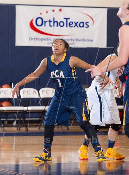 Thumbnail 3 in Dallas HSAA North vs. Prestonwood Christian (Lady Lion Invitational Tournament) photogallery.
