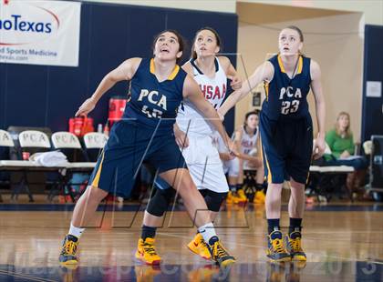 Thumbnail 3 in Dallas HSAA North vs. Prestonwood Christian (Lady Lion Invitational Tournament) photogallery.