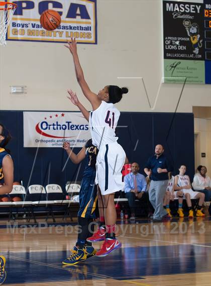 Thumbnail 1 in Dallas HSAA North vs. Prestonwood Christian (Lady Lion Invitational Tournament) photogallery.