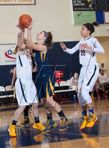 Thumbnail 1 in Dallas HSAA North vs. Prestonwood Christian (Lady Lion Invitational Tournament) photogallery.