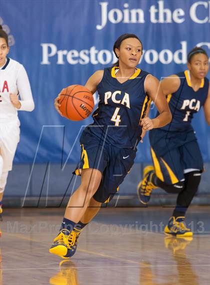 Thumbnail 1 in Dallas HSAA North vs. Prestonwood Christian (Lady Lion Invitational Tournament) photogallery.