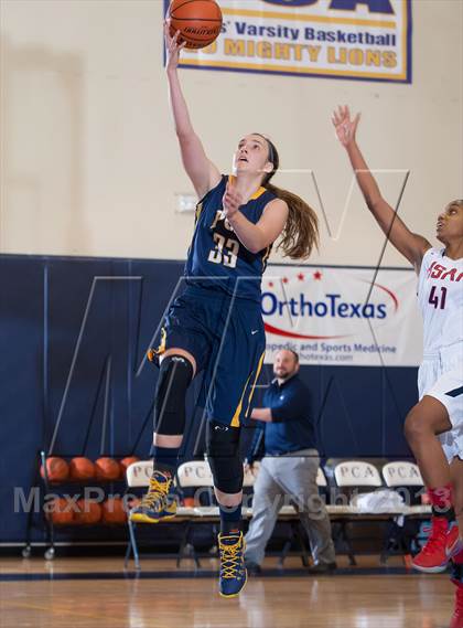 Thumbnail 1 in Dallas HSAA North vs. Prestonwood Christian (Lady Lion Invitational Tournament) photogallery.