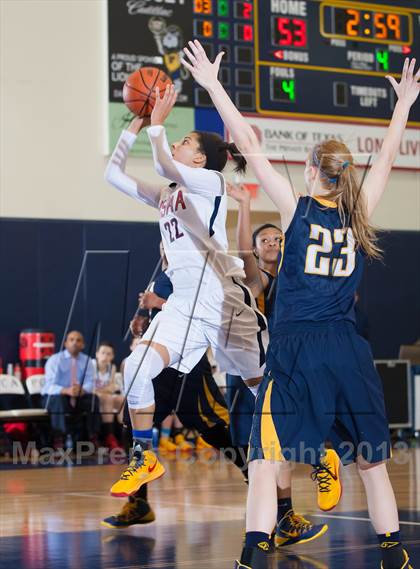 Thumbnail 2 in Dallas HSAA North vs. Prestonwood Christian (Lady Lion Invitational Tournament) photogallery.