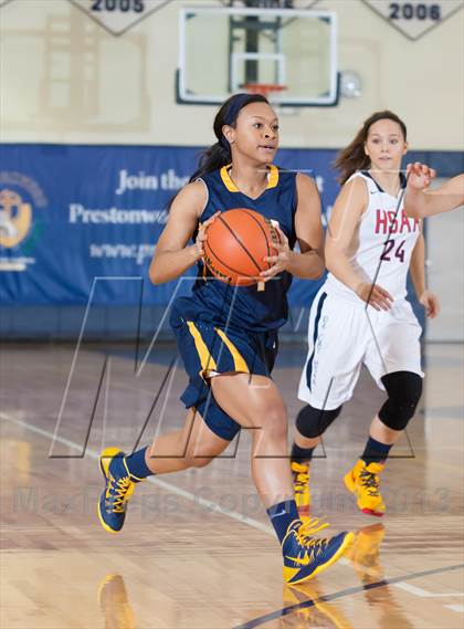 Thumbnail 3 in Dallas HSAA North vs. Prestonwood Christian (Lady Lion Invitational Tournament) photogallery.