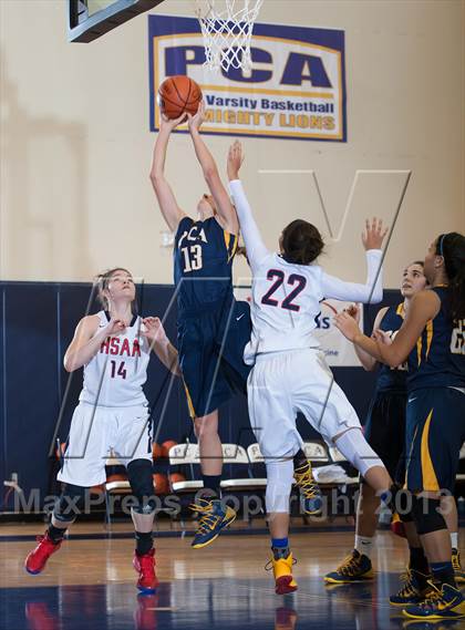 Thumbnail 3 in Dallas HSAA North vs. Prestonwood Christian (Lady Lion Invitational Tournament) photogallery.