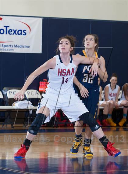 Thumbnail 1 in Dallas HSAA North vs. Prestonwood Christian (Lady Lion Invitational Tournament) photogallery.