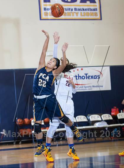 Thumbnail 1 in Dallas HSAA North vs. Prestonwood Christian (Lady Lion Invitational Tournament) photogallery.