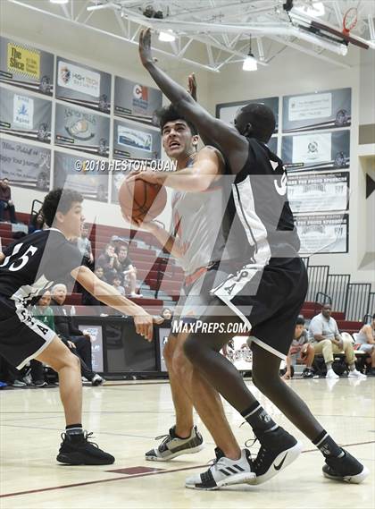 Thumbnail 1 in Fairmont Prep vs. Beverly Hills (Rancho Mirage Holiday Invitational) photogallery.