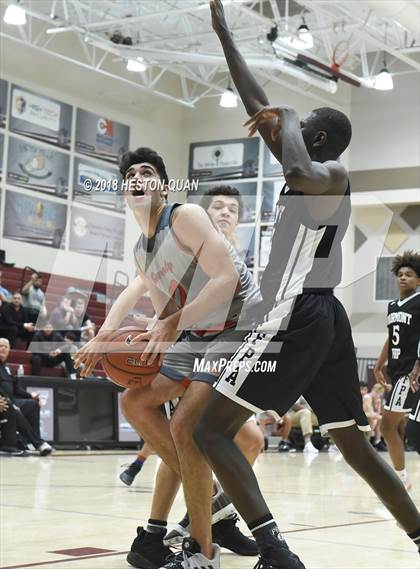 Thumbnail 3 in Fairmont Prep vs. Beverly Hills (Rancho Mirage Holiday Invitational) photogallery.