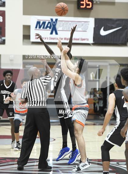Thumbnail 2 in Fairmont Prep vs. Beverly Hills (Rancho Mirage Holiday Invitational) photogallery.